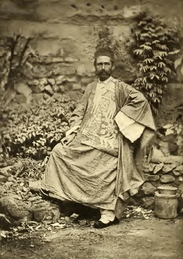 Reproduction d'une photogravure de  H. Rifferth (Berlin) représentant le docteur Gustav Nachtigal.